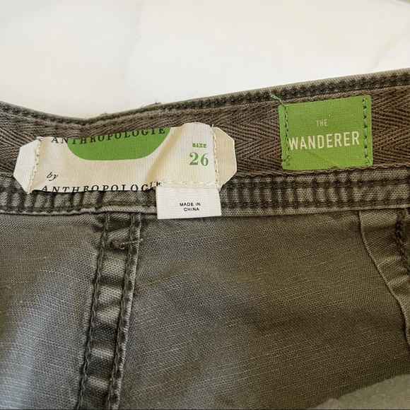 Anthropologie The Wanderer Beaded Utility Pant Sz 26 - Picture 5 of 12